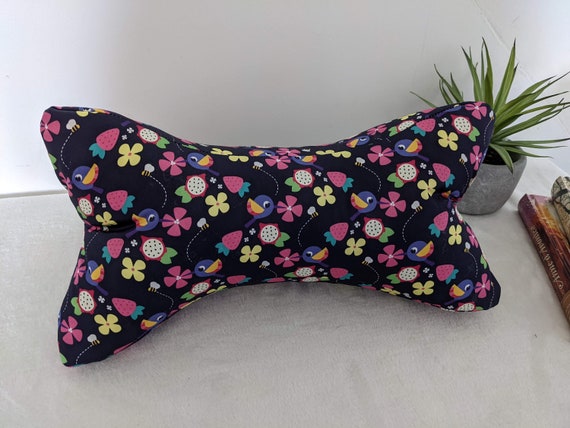Buy Reading Cushion Cervical Wedge in Organic Cotton Hummingbird