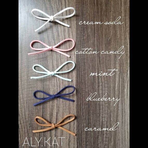 Neapolitan Tiny Hair Bows Etsy