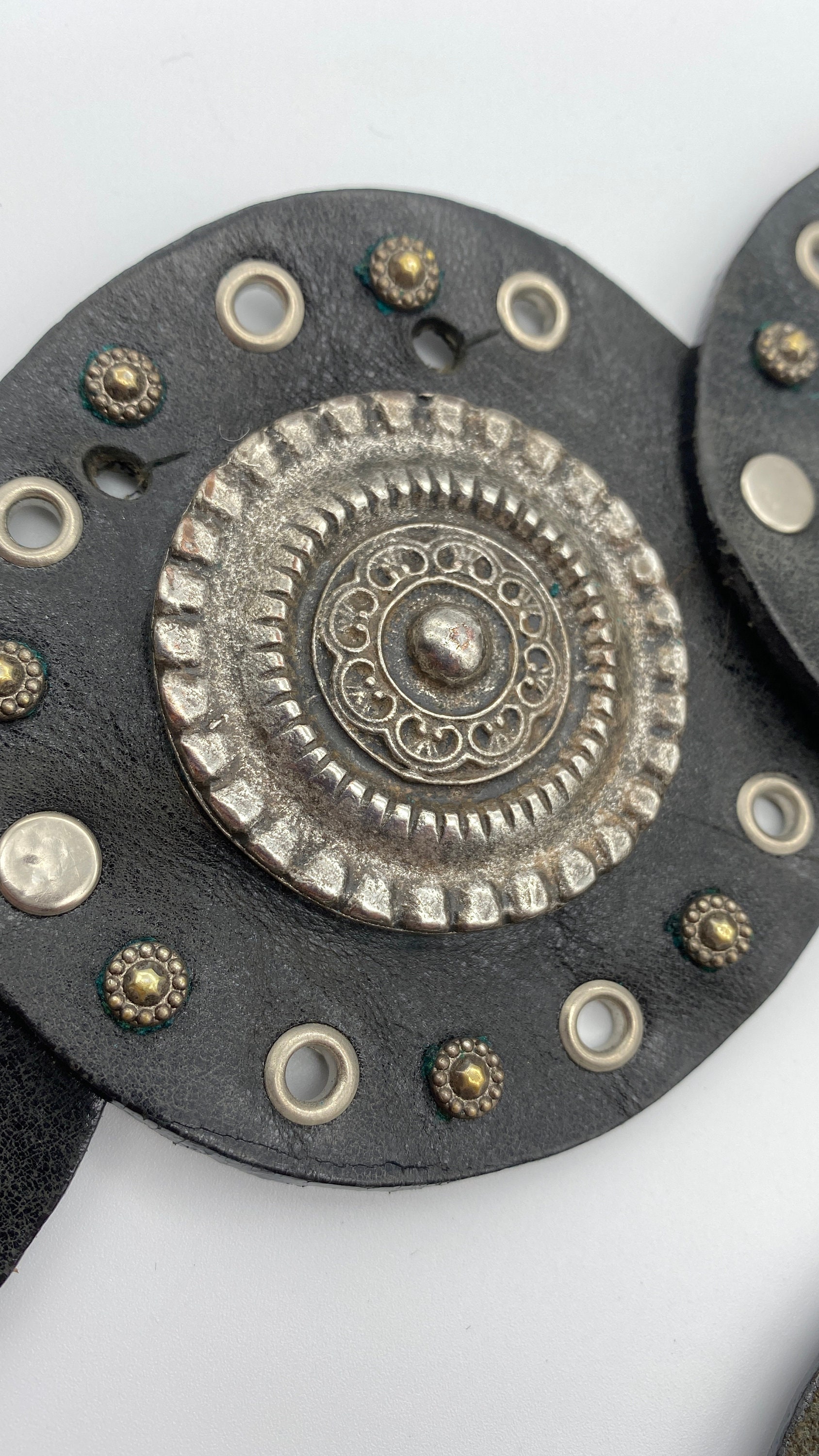 Ermanno Scervino Black Leather Wide Buckle Waist Luxury Belt – AUMI 4