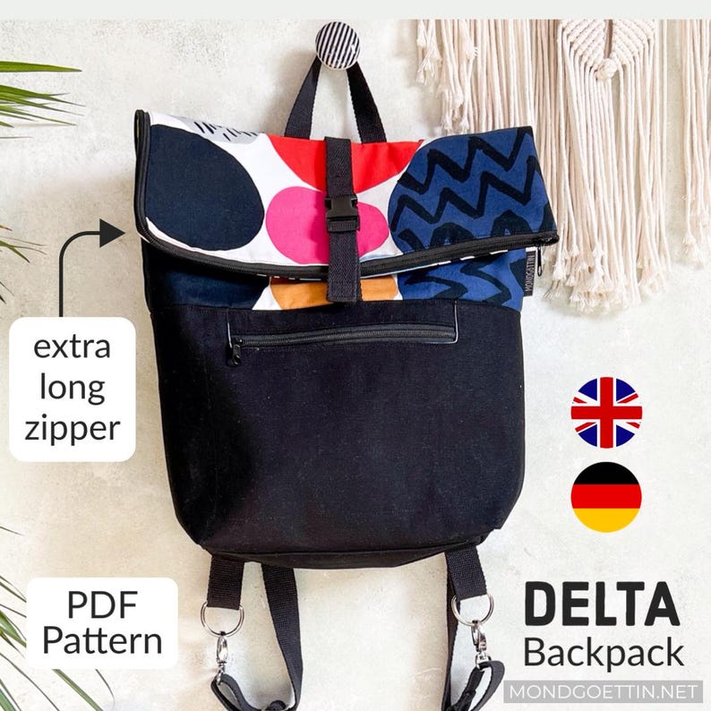 DELTA バックパックパターン、バックパックパターン 画像 1