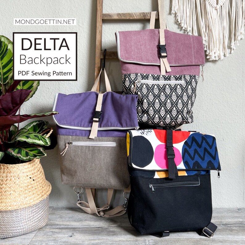 DELTA バックパックパターン、バックパックパターン 画像 4