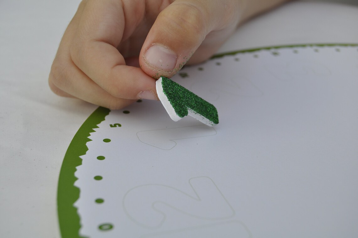 Dinosaur Clock Clock Kit Craft Kit Crafts for Kids Crafts Etsy