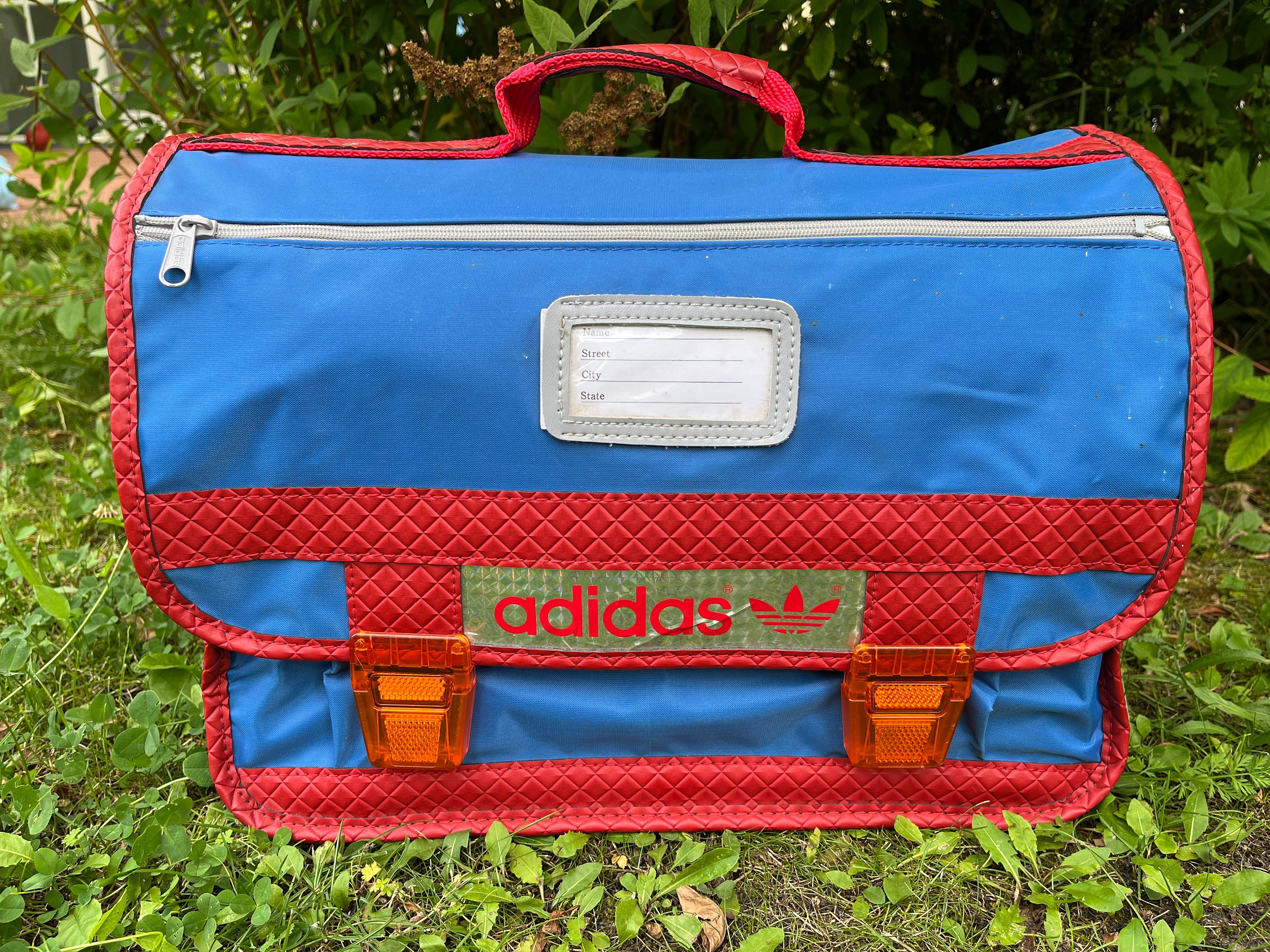 Adidas Bag School Bag Vintage 70s Hippie 80s 90s Old School Mid Space  Flower Bag Uni Book Bag Shabby Upcycling Sports Bag Sport - Etsy