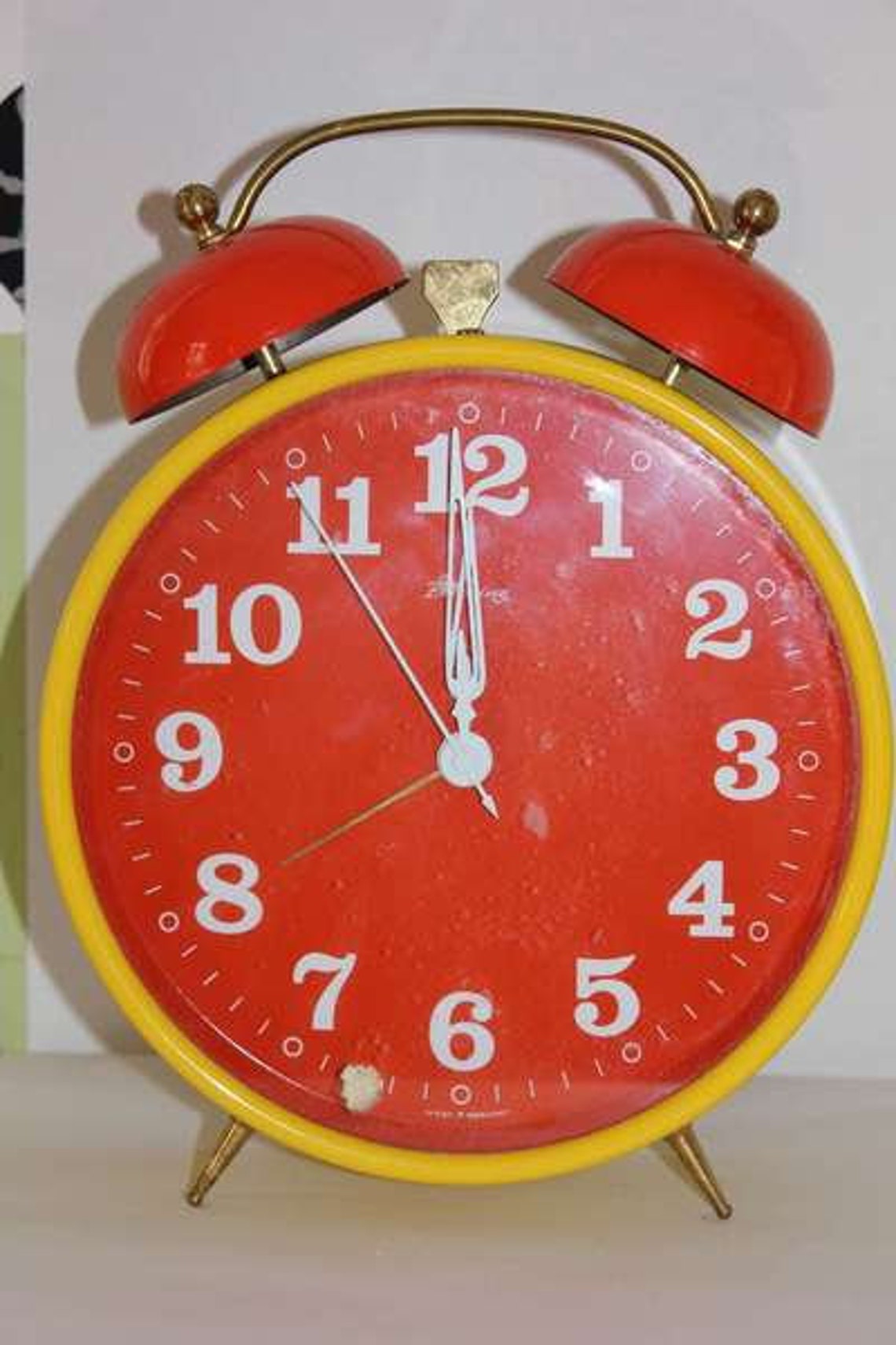 Ufo XL Alarm Clock Blessing 70s Space Vintage Sputnik Etsy