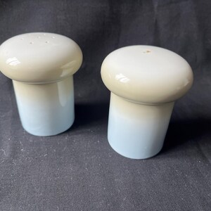 Salz- und Pfefferstreuer Arzberg  Pilz Shabby  50er 60er 70er Hippie Vintage Rot Space Age Mid Century Keramik Porzellan Salz Pfeffer Modern
