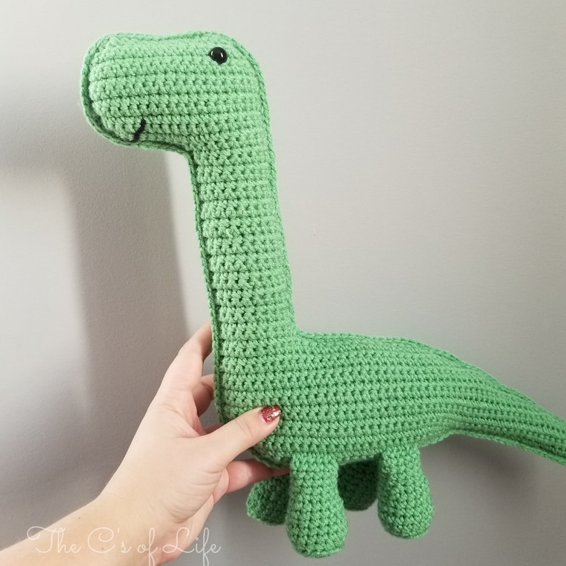 Crochet Pattern Barry the Brachiosaurus Long Neck - Etsy Canada