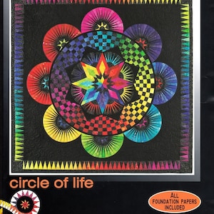 Padrão CIRCLE OF LIFE por BeColourful - Jacqueline de Jonge