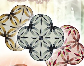 BALI WEDDING STAR Table Topper foundation paper piecing pattern by Judy Niemeyer, Quiltworx