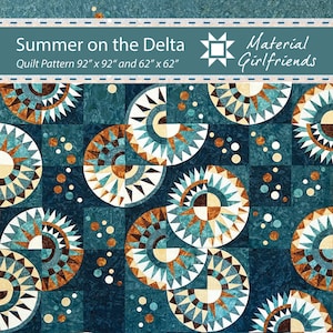 Sommer im Dreieck Muster von Material Girlfriends
