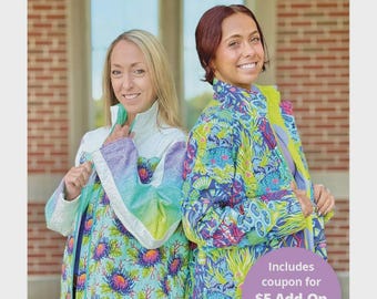 Wzór na pikowany płaszcz Bella