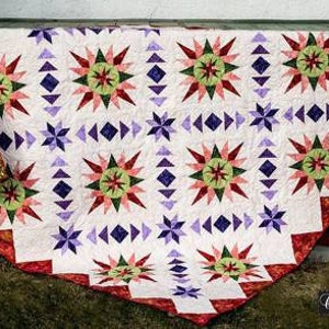 GEESE MIGRATIONS foundation papers (instruction book separate) by Judy Niemeyer, Quiltworx