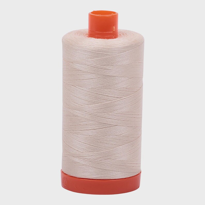 Aurifil Cotton Thread 50wt 1422yds #2000 Light Sand