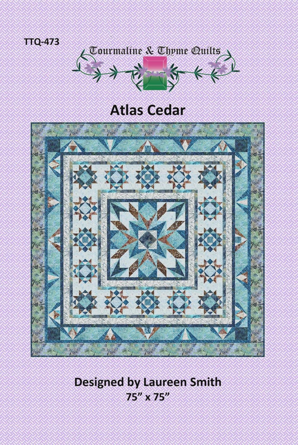 Atlas Cedar Pattern From Touramaline & Thyme by Laureen Smith - Etsy