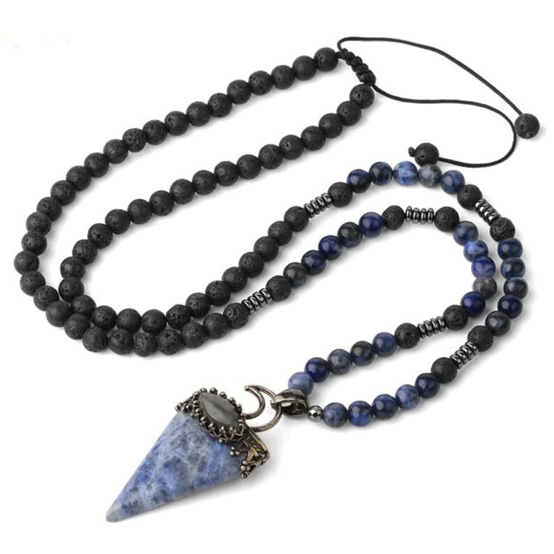 Talsiman of the god Apollo A natural stone. The stone of the god is Sodalite God of spiritual purity and light