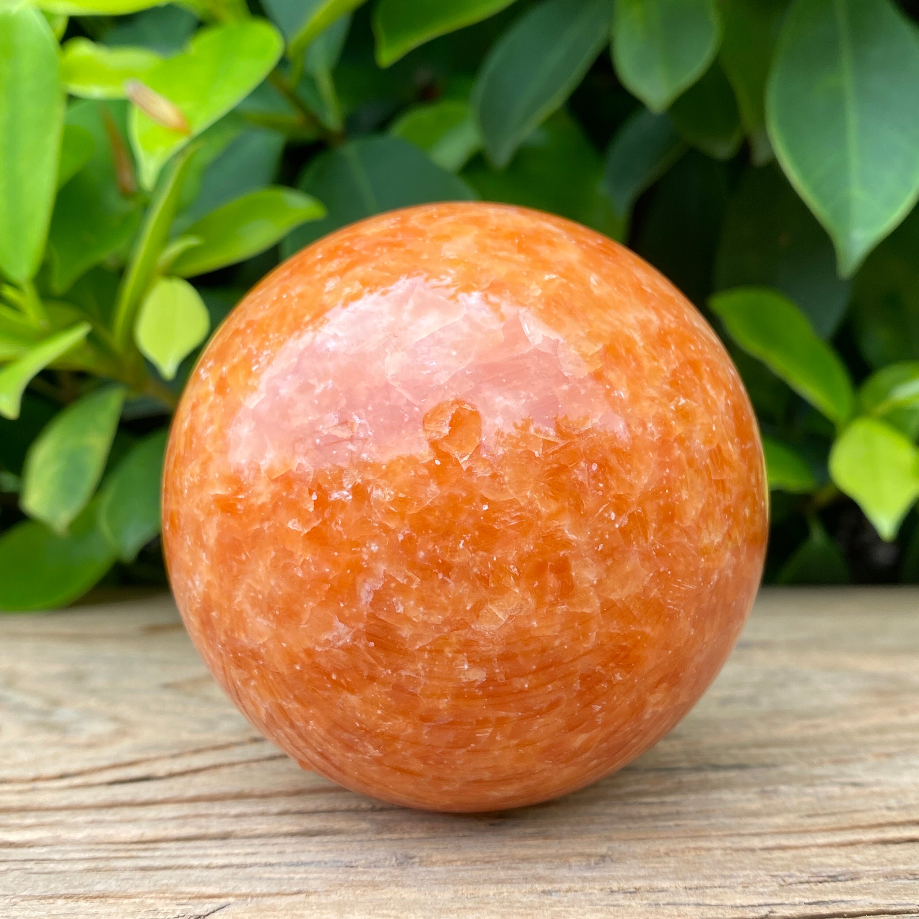 Natural Sunstone Ball Gemstone SpherePolished Crystal Ball Etsy