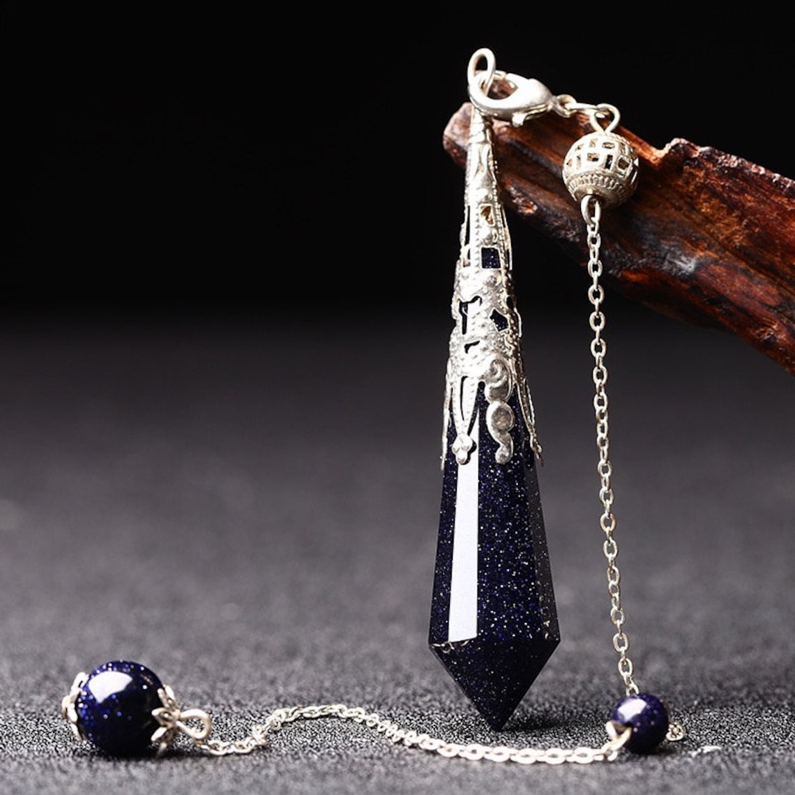 Crystal Pendulum Divination Pendulum Moonstone Pendulum Etsy