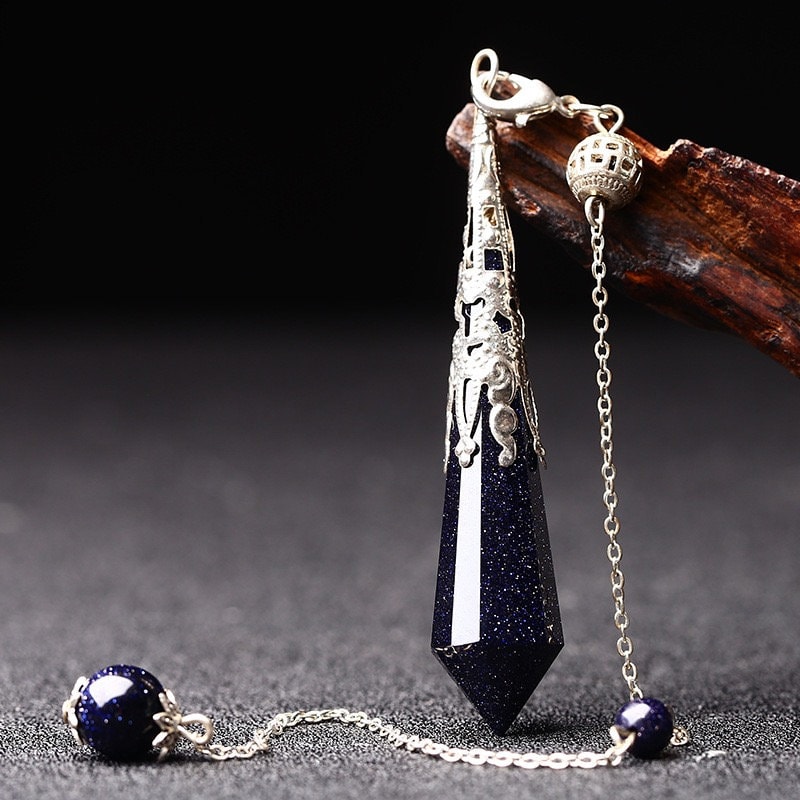 Crystal Pendulum divination Pendulum Moonstone Pendulum Etsy
