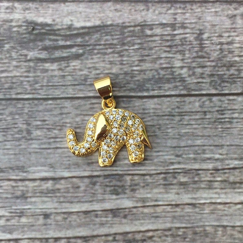 DIY ox head pendant charms 5 pcs,CZ Micro Pave fish pendant,Gold Elephants pendant Rainbow pandas pendant Rainbow Crab Cubic zircon charm