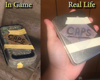 Un-Official Handmade Fallout Cap Stash - With or without Caps