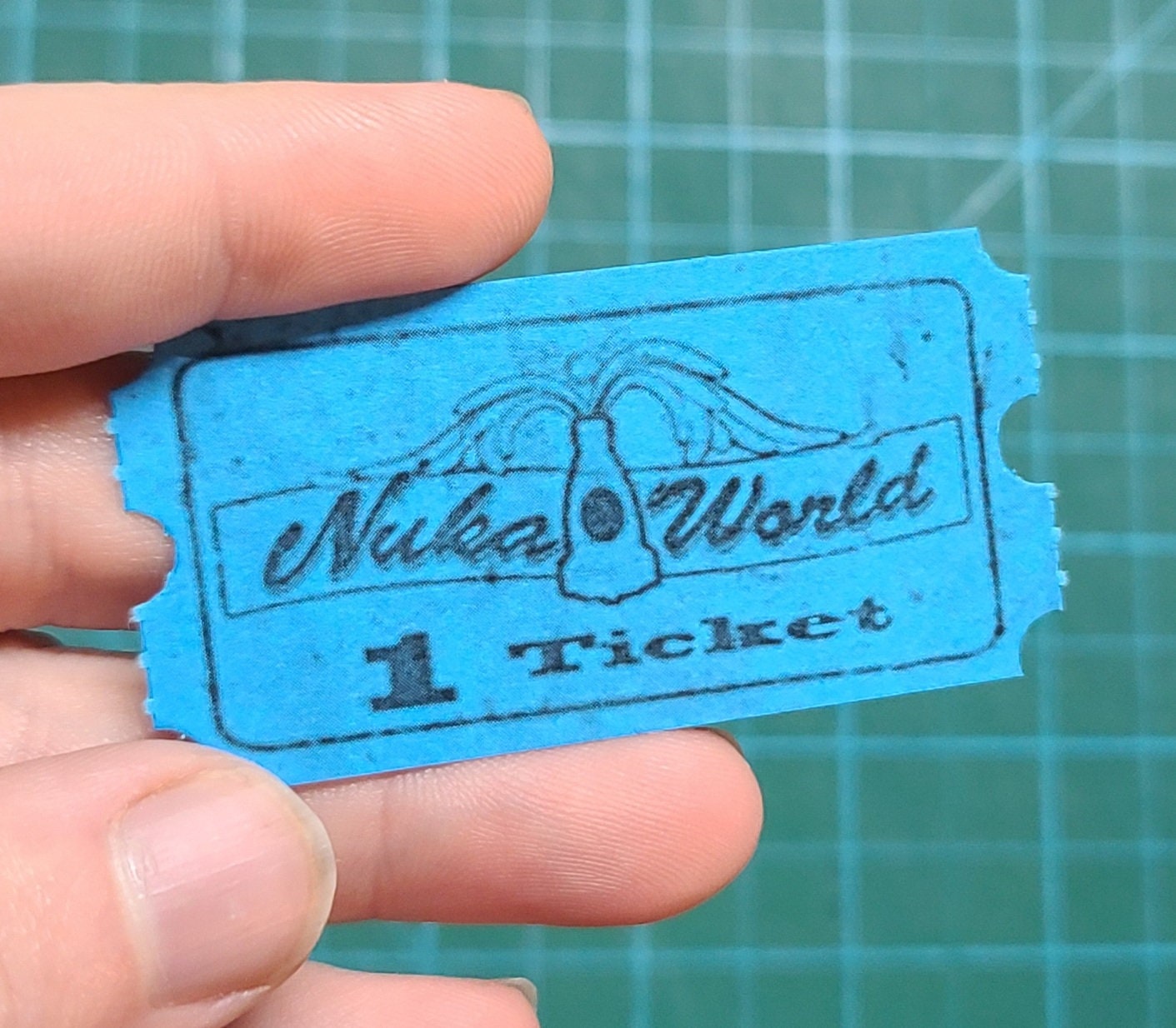 Un-official Handmade Fallout 4 Nuka World Arcade Tickets - Etsy Un-official Handmade Fallout 4 Nuka World Arcade Tickets - Etsy