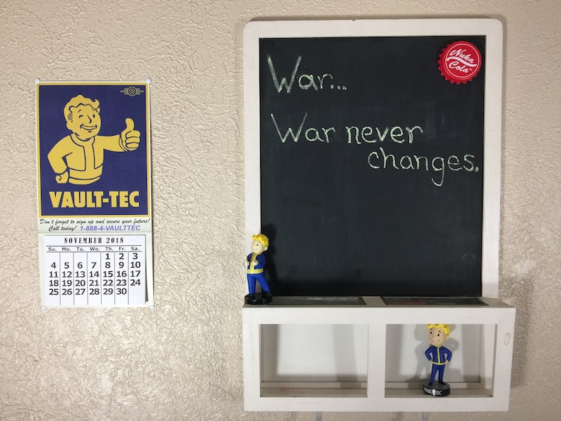 UnOfficial Handmade Fallout 4 Calendar for 2021 Etsy