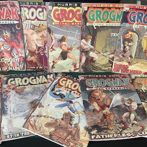 Un-Official Handmade Fallout 4 COMPLETE SET of Grognak Comics/Magazines Journals/Books