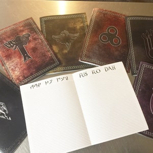 Un-Official Handmade Skyrim Magic Tomes / Journals