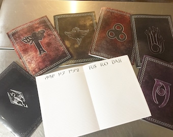 Un-Official Handmade Skyrim Magic Tomes / Journals