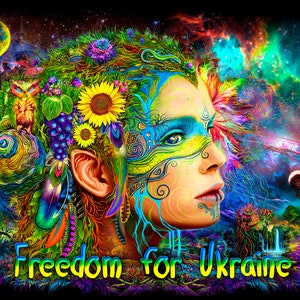 Druckbares Poster Freiheit für die Ukraine Postkarte zum Download Stay with Ukraine jpg für Poster Liebe und Frieden für die Ukraine Aufkleber
