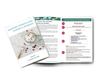 Natural Skincare – Scrubs & Masques Formulation