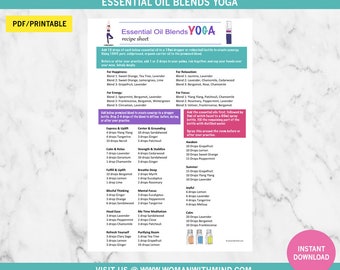 Essential Oil Blends for Yoga