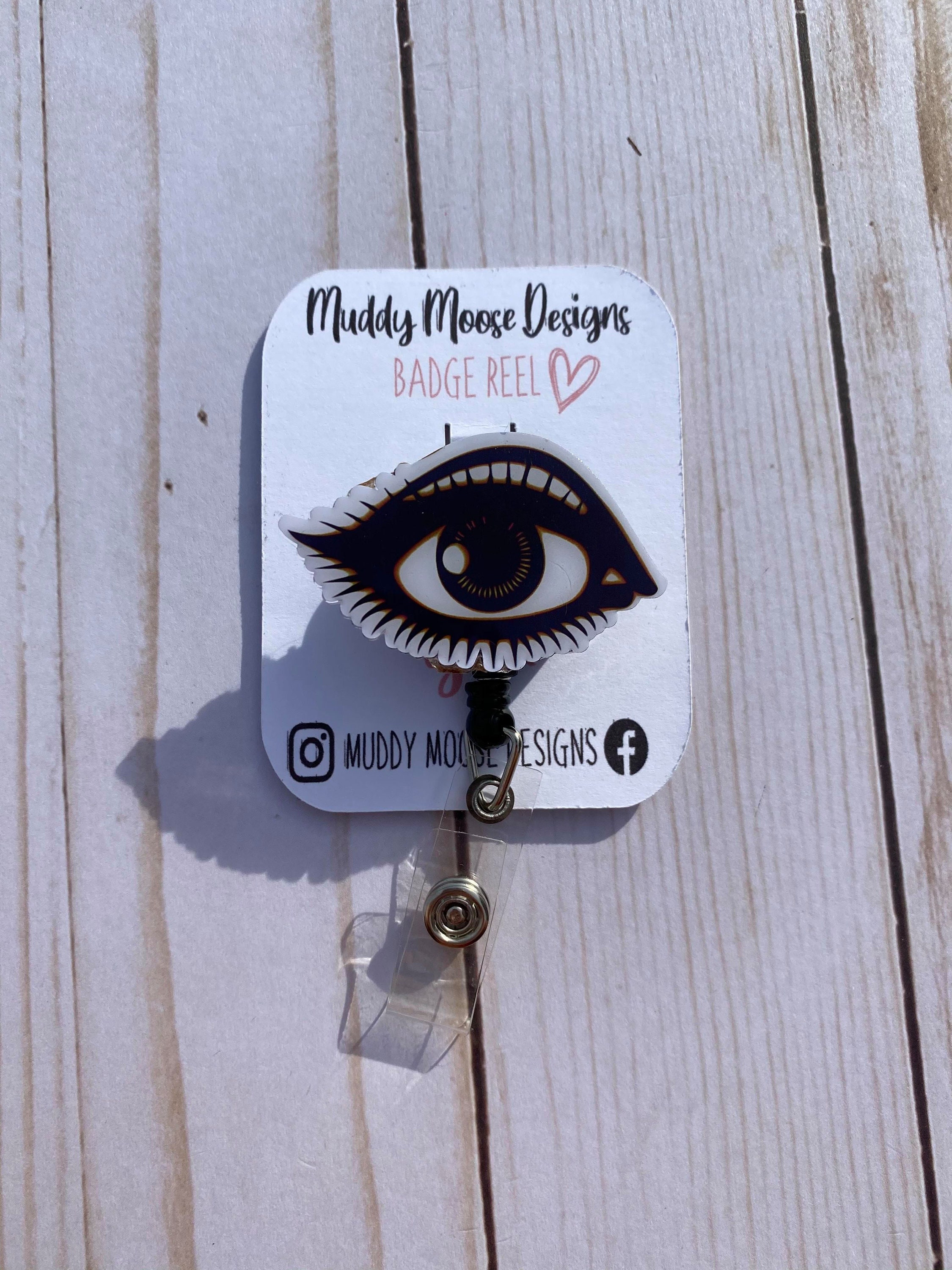 Optometry Interchangeable Badge Reel Optometrist Badge Etsy