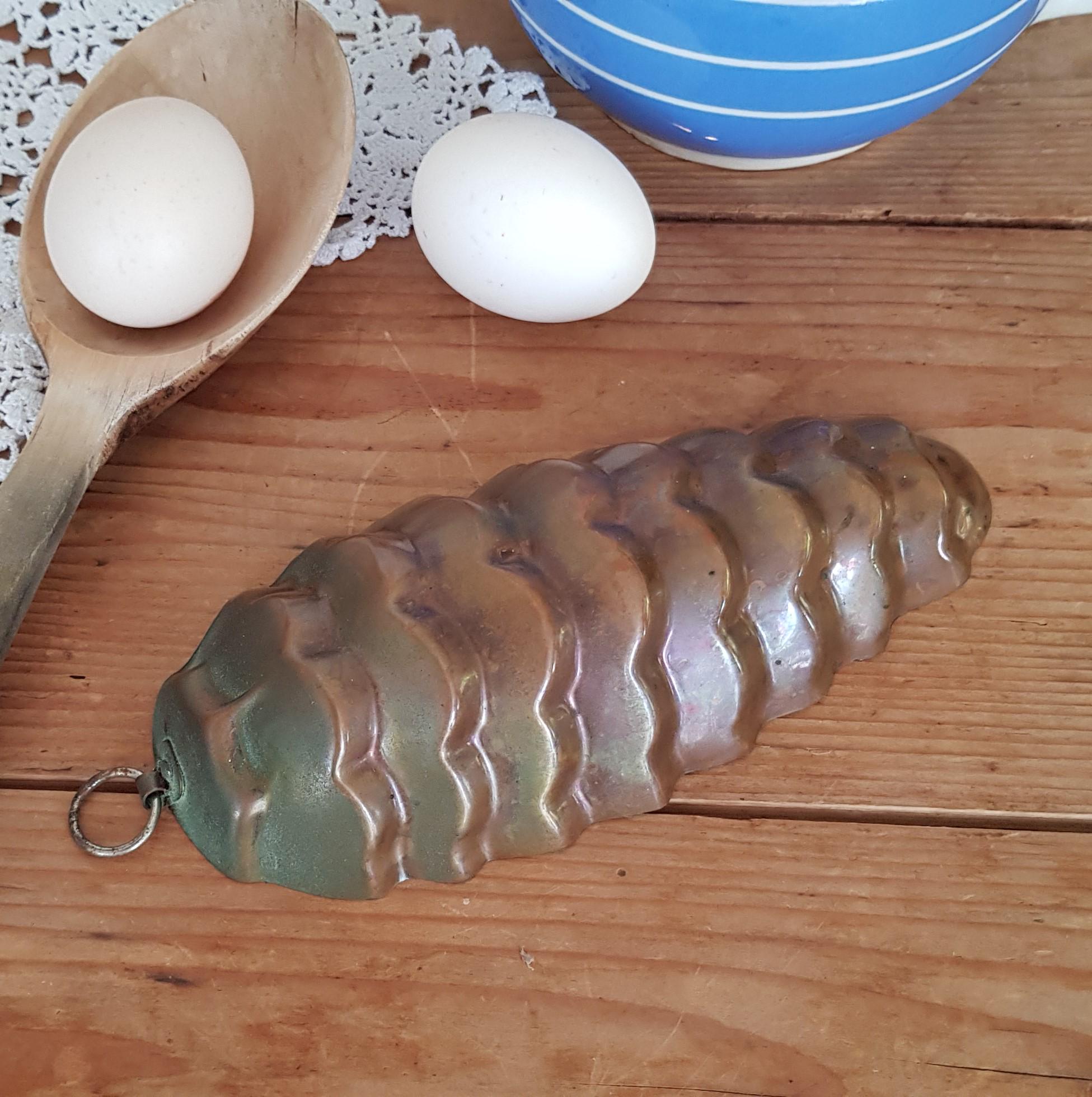 Old Copper Baking Pan, Cone Shape - Etsy