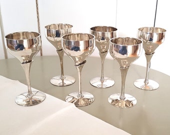 Crystal liquor glasses, 60ml, 6 pieces - Cristalopolis