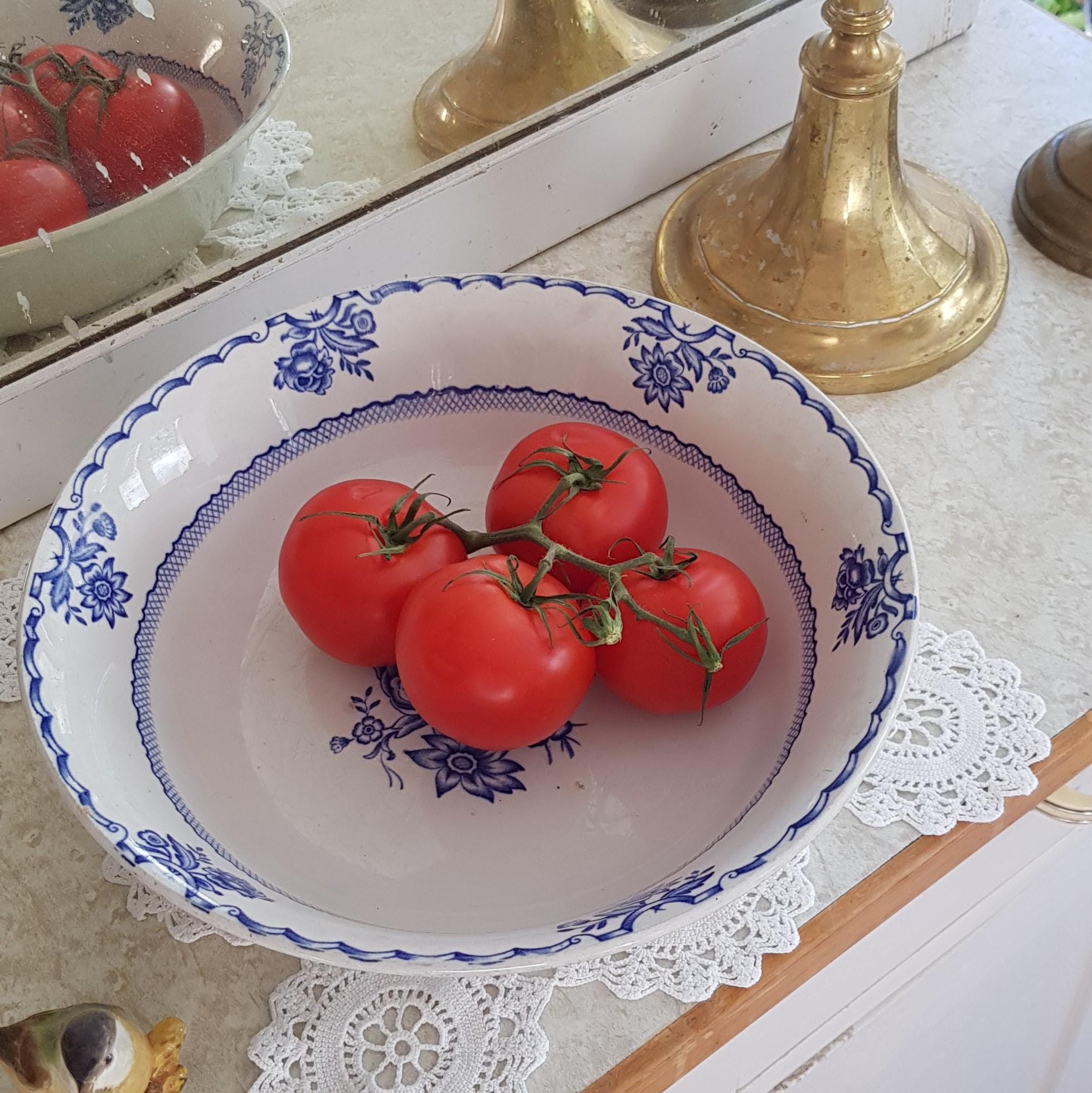 gustavsberg＊BALTIC＊Antique Casserole・* NIEDOSTĘPNY Kolekcjonerski porcelanowy swiąteczny talerz