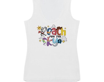 Reach For The Sky Women's Athletic Tank Top