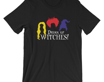 Trinken Sie Hexen! -Bella + Leinwand Kurzarm Unisex T-Shirt