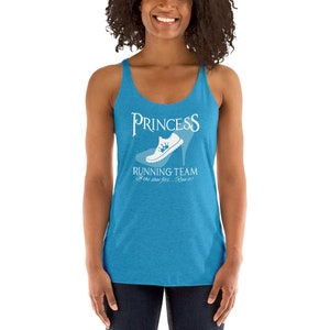 Princess Running Team - runPrincess - Next Level 6733 Women&#39;s Racerback Tank