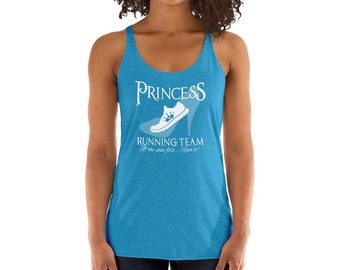 Princess Running Team - runPrincess - Next Level 6733 Women's Racerback Tank