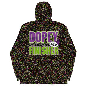 Dopey Finisher 2023 - Race Distances - Unisex Poly windbreaker
