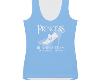 Princess Running Team (runPrincess) - Women's Athletic Tank Top