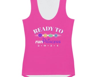 Ready to runPrincess 2024 - Women's Athletic Tank Top