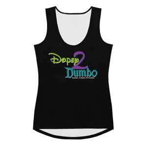 Dopey2Dumbo Womens Athletic Tank Top