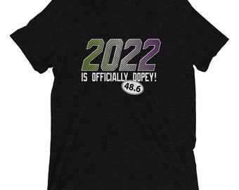 Officially DOPEY 2022 - Bella Canvas Tri-Blend Unisex T-shirt