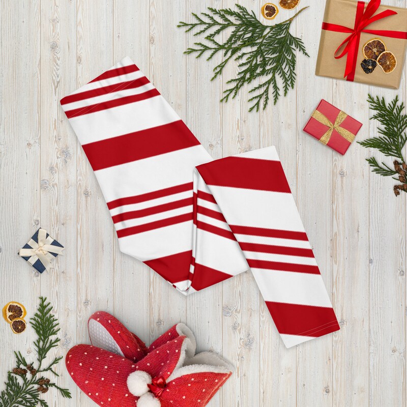 Candy Cane Leggin