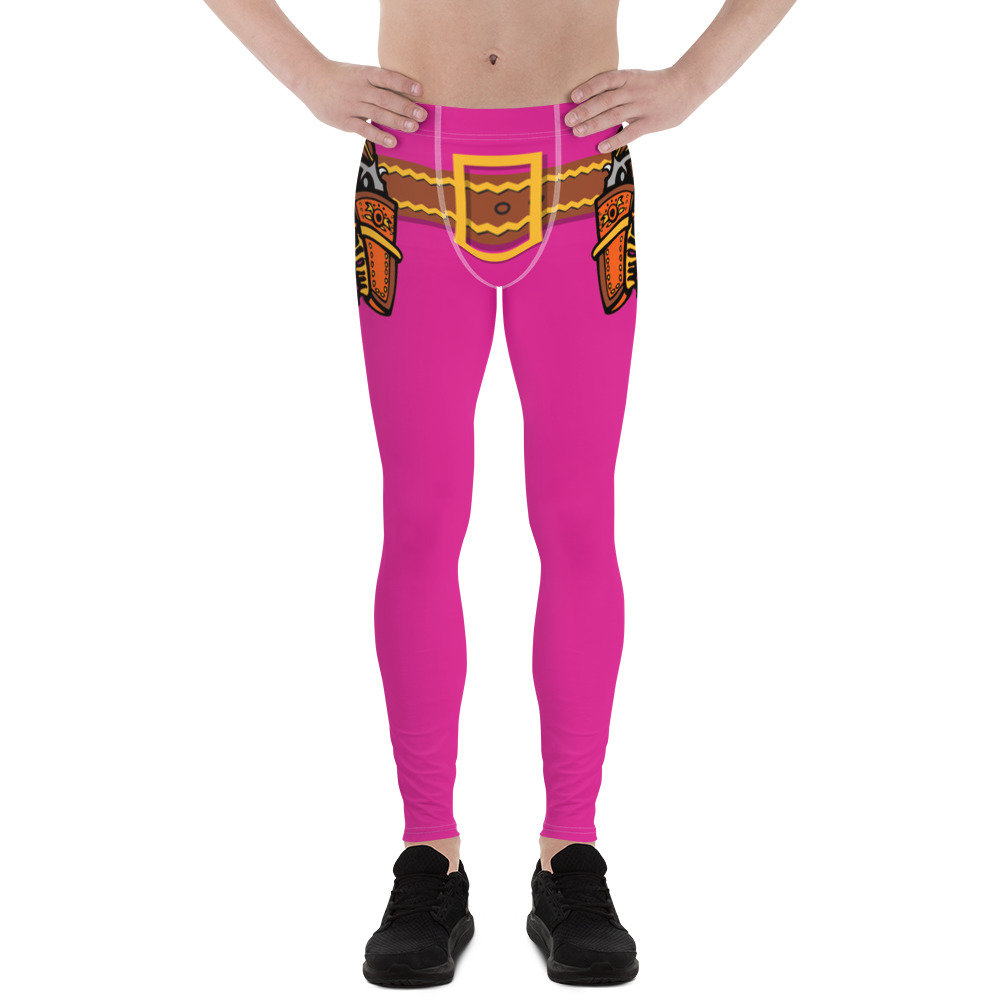 Panchito Pistoles - Three Caballeros - Running Costume - Men's Athletic Leggings
