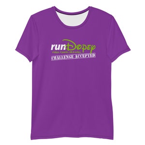 runDopey™ Challenge Accepted Men&#39;s Athletic T-shirt