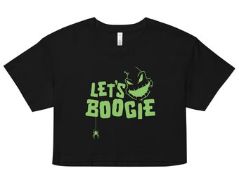 Let's Boogie! Women’s crop top