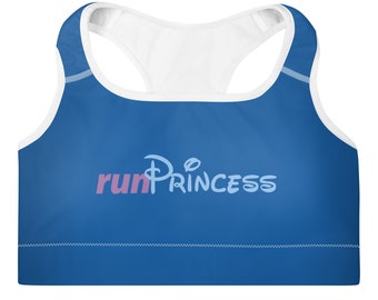 runPrincess Padded Sports Bra