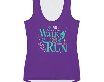 Up Where They Run (Ariel) - Women's Athletic Tank Top